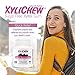 Xylichew 100% Xylitol Chewing Gum Jars - Non GMO, Gluten, Aspartame, and Sugar Free Gum - Natural Oral Care, Relieves Bad Breath and Dry Mouth - Licorice, 60 Count (Pack of 4)