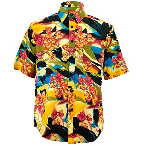 Chemise Loud Originals Anti-Transpiration Manches Courtes Motif Floral Rapide