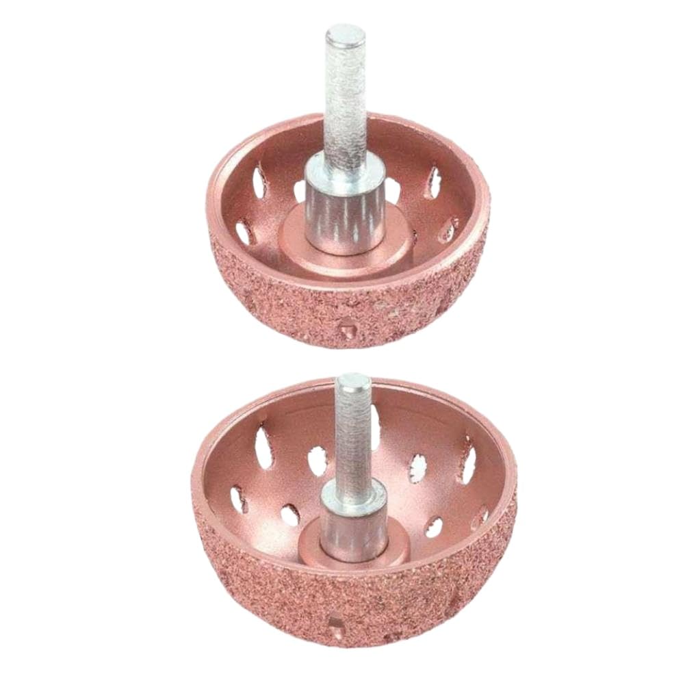 Brhcrahue 5.5Cmx6cm Tungsten Carbide Buffing Wheel Compatible With Automotive Tire Repair Grinding Head Accessories(5.5Cmx6cm)