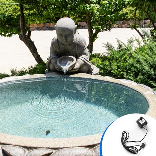 2 Pièces Mini Pompe a eau Submersible, USB DC 5V 1-3W 200L/H Mini Pompe Aquarium Ultra Silencieuse, Réglable pour Fontaine, Étang, Hydroponie, Système d'Arrosage, Pompe de Table Fontaines pour Animaux – vue 5