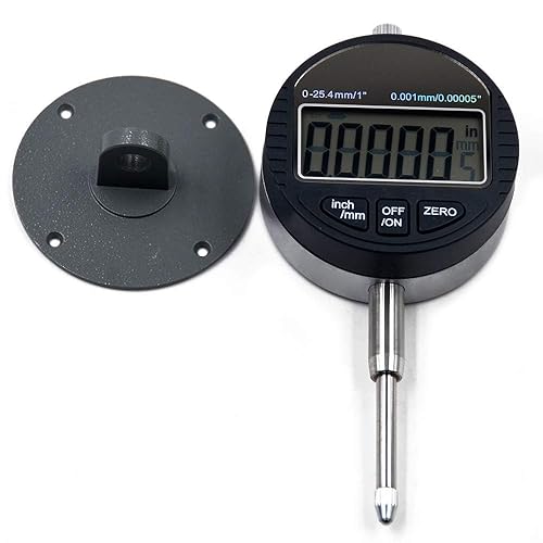 Miniatura 3 de Indicador electrónico de marcado digital medidor de calibres pulgadasconversión métrica 0-1 pulgadas1.000 in 0.00005 pulgadas0.000 in