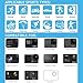 Action Cameras Accessory Kit, Bonvvie 50-in-1 Sports Camera Accessory Kit Compatible with Hero 13/12/11/10/9/8/7 Black, Max/Fusion, Insta360 Osmo Action SJCAM SJ6000 SJ5000 Campark REMALI