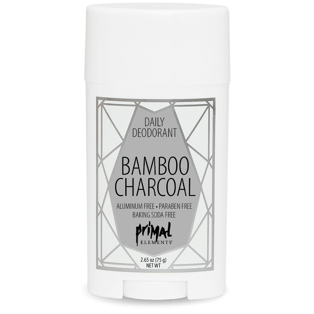 Primal Elements Bamboo Charcoal Deodorant, 2.65 Ounce