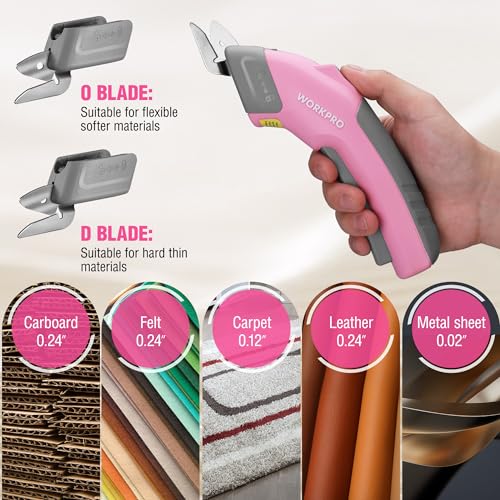 WORKPRO 4V Cordless Electric Scissors