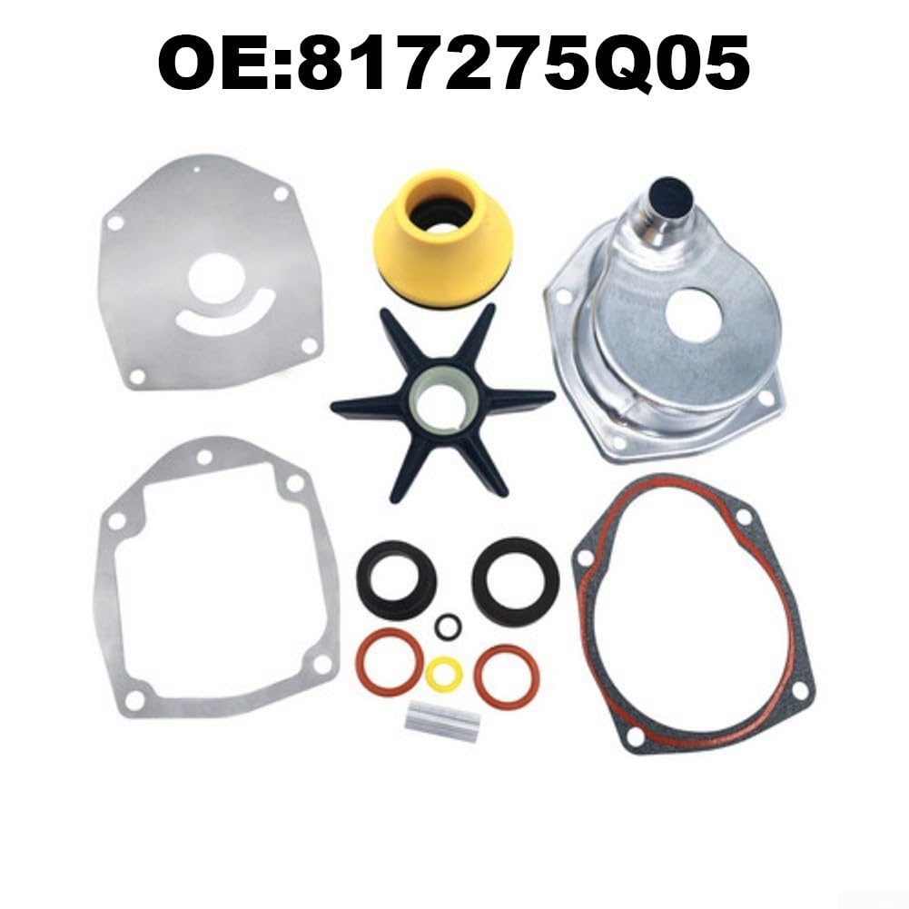 Kit di riparazione girante per Mercruiser Stern Drive S/N D469859 | Adatto per alpha per Gen 2, include guarnizioni guarnizioni piastre, robusta girante a 6 pale, sistema di azionamento a