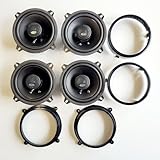 volvo 850 lautsprecher  Mac Audio Lautsprecher Einbauset passend für Volvo 850 Tür Vorne + Hinten inkl.Adapterring