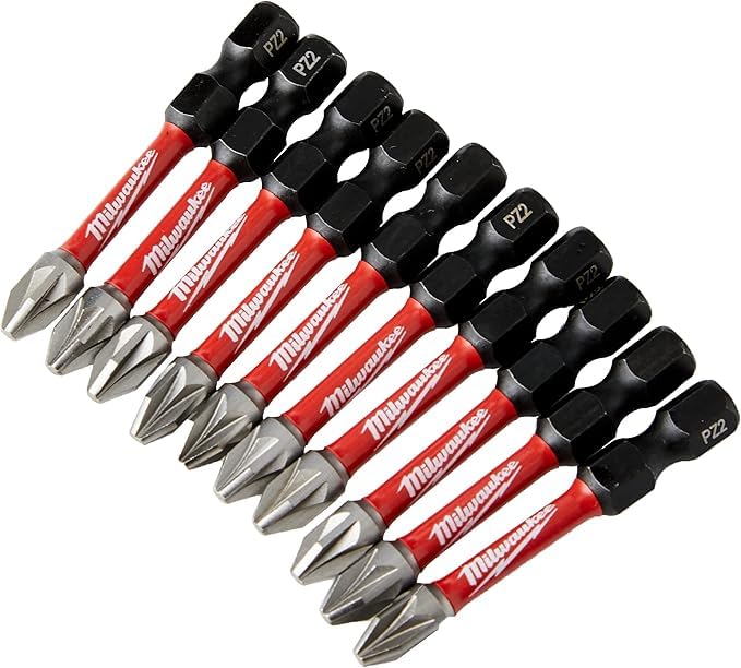 Shockwave™ Impact Duty Bits PZ2 x 50mm (Pack 10) - Amazon.com