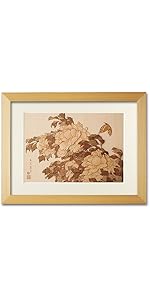 Amazon.co.jp: KINOWA 「牡丹に蝶」 木はり絵 オリジナル キット