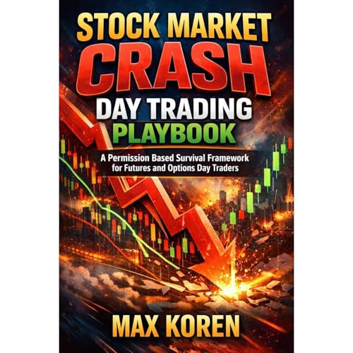 Stock Market Crash Day Trading Playbook Audiolibro Por Max Koren arte de portada