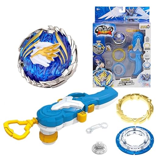 INFINITY NADO Peonza para Niños Metal Toy Chico, Battle Tops Lanzador Juguete Niño, Peonzas Niño a Partir de 5 Años, Non-Stop Battle Deluxe Peonza - Ares Wings | Ya disponible en tu tienda friki favorita! En mundofriki.es! INFINITY NADO Peonza para Niños Metal Toy Chico, Battle Tops Lanzador Juguete Niño, Peonzas Niño a Partir de 5 Años, Non-Stop Battle Deluxe Peonza - Ares Wings | Ya disponible en tu tienda friki favorita! En mundofriki.es!