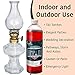 Hyoola Candles Liquid Paraffin Lamp Oil - Red Smokeless, Odorless, Ultra Clean Burning Fuel for Indoor and Outdoor Use - Highest Purity Available - 32oz
