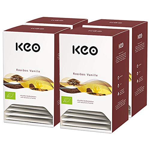 Keo BIO Pyramide Rooibos Vanille / 4er Pack