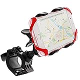Bike Mount, GreatShield Clip-Grip [2017 Upgrade - Elastic Secure Strap] Handlebar Bicycle Mount Holder for iPhone X (10/Ten)/8Plus/8, Galaxy S8 Plus/S7 Edge/Note 8, LG G6/V20, Google Pixel 2 XL & More
