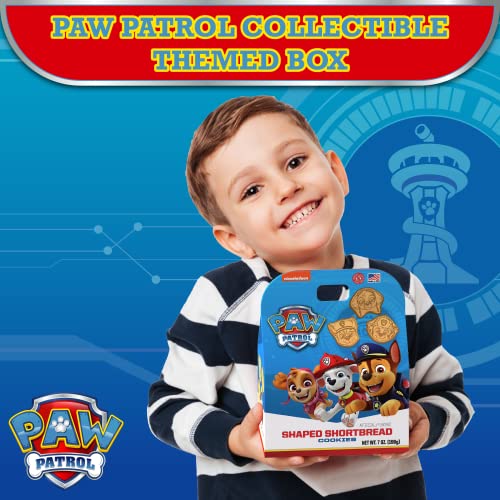 Paw Patrol Shortbread Cookies 50Pk - Paw Patrol Party Favors Cookie Box - Paw Patrol Mighty Pups Food Gifts - Paw Patrol Party Decorations - Paw Patrol Chase,Skye Paw Patrol,Marshall Paw Patrol Decorations & Paw Patrol Cake Topper #TOP3