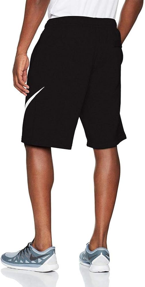 Nike Men's Sportwear Club Shorts, Black/White, Large Tall