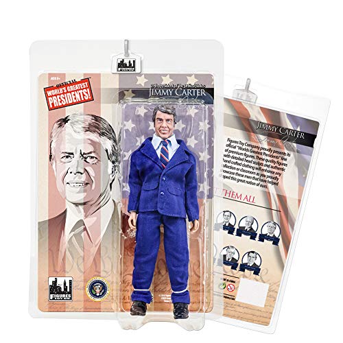 Figures Toy Company US Presidents 8 Inch Action Figures Series: Jimmy Carter [Blue Suit]