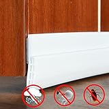 Under Door Sweep Weather Stripping Soundproof Door Draft Stopper Direct Energy Saver for Door Bottom Seal, 2’’ Width×39’’ Length