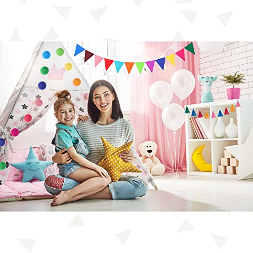 Irenare Rainbow Felt and Pom Pom Decoration Set #TOP21