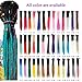 Dsoar 24 Inch Ombre Dreadlock Extensions Handmade Synthetic Dreads 10 Pcs/Pack Crochet Reggae Locs Extensions(Ombre Black and Dark Brown)
