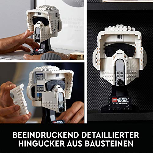 LEGO 75305 Star Wars Scout Trooper Helm Bauset für Erwachsene, Deko, Geschenkidee, Modell zum Bauen und Ausstellen – Bild 4
