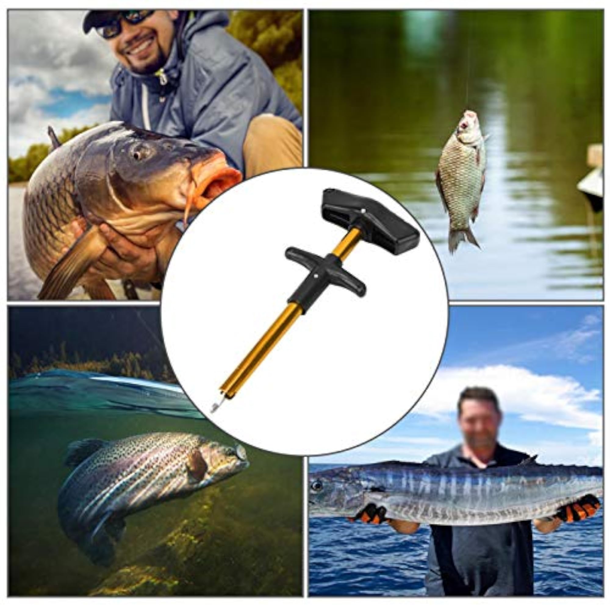 Fishing Hook Remover, Stainless Steel Portable Tool