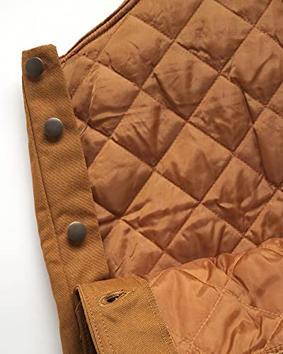Bass Creek Outfitters Men's Workwear Overalls ? Insulated Duck Canvas Overall, Size 30, Wheat #TOP3