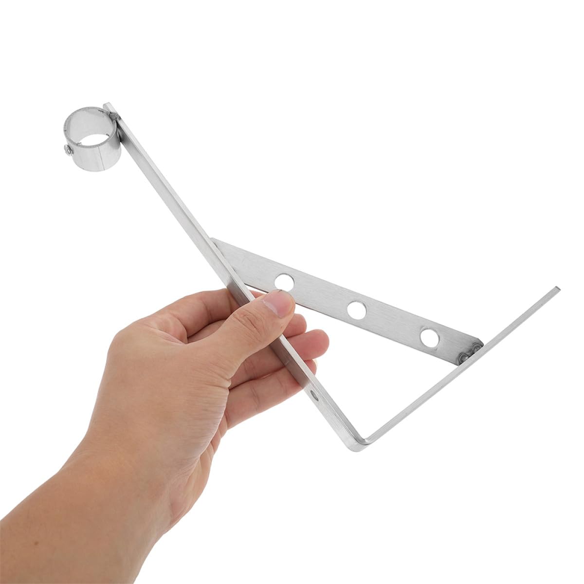 TOYANDONA 2pièces Support de Tringle à Vêtements Support Mural Équerre pour Fixation de Tringle