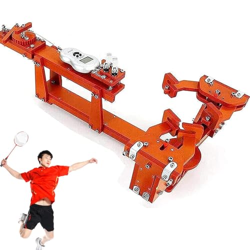 ZXSYYDS Tennisschläger-Besaitungsmaschine, Schlägerrahmen-Einfädelmaschine,Persönliche DIY-Badmintonschläger-Einfädelmaschine,für DIY-Squash-, Tennis- oder Badmintonschläger