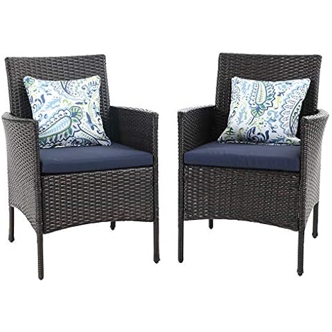 MFSTUDIO Comfortable Outdoor Wicker Chairs Set Cover