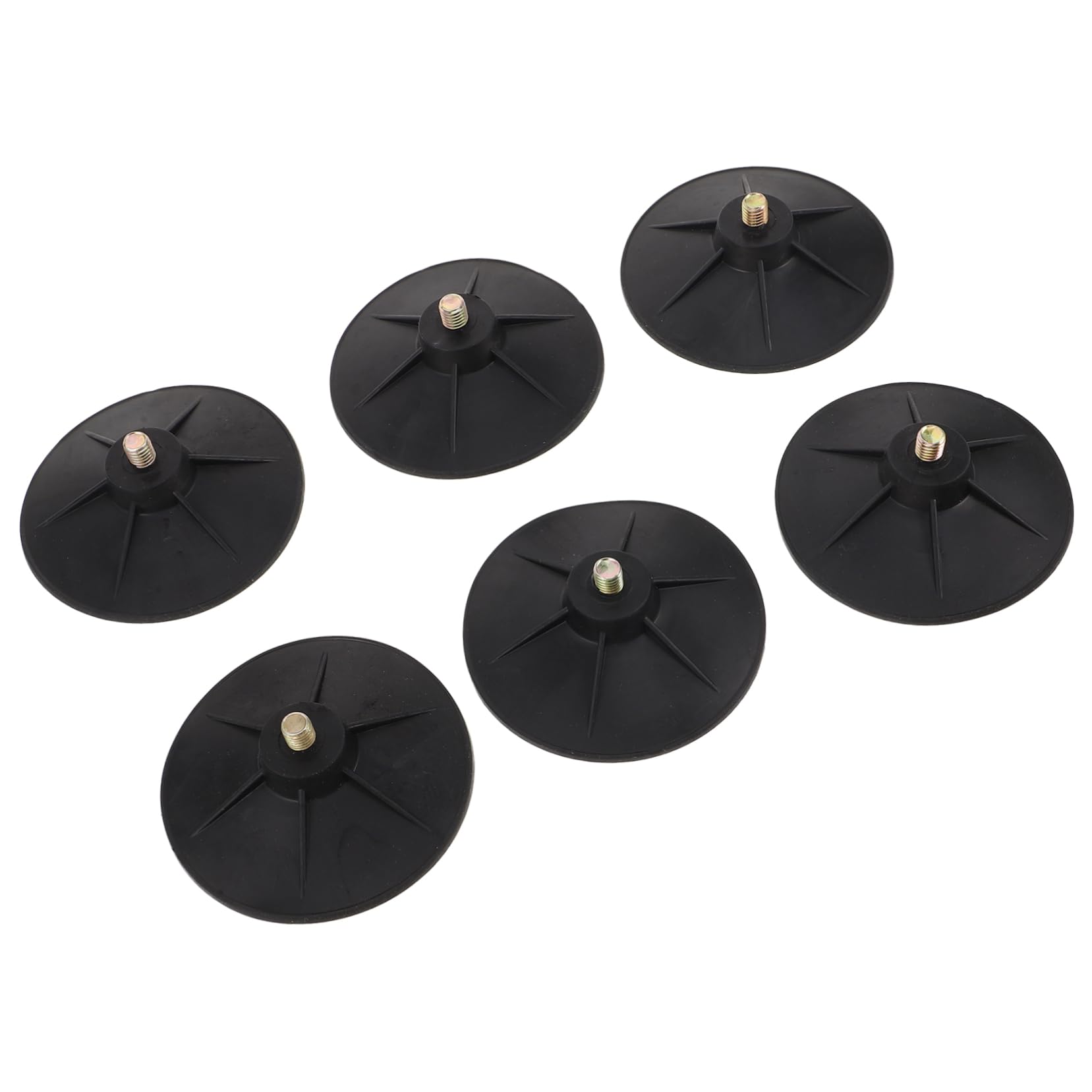 BIUDECO Stand Base Suction Cups Heavy Duty Steel Plate Boxing Gym Equipment Stand Replacement Compact Fit