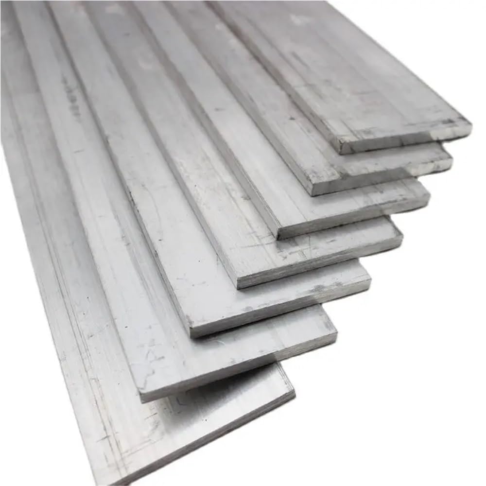 Płaska płyta ze stopu aluminium 6061 | Długość 100/300/500 mm, grubość 3-8 mm 1 szt(100x5x80mm)