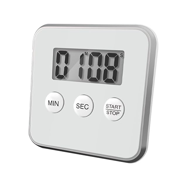 Smart Digital Timer Magnetic Alarm Display Compact Size Counter Accessory Feature ABS Housing Appliance Variant Kitchen Timekeeping Function