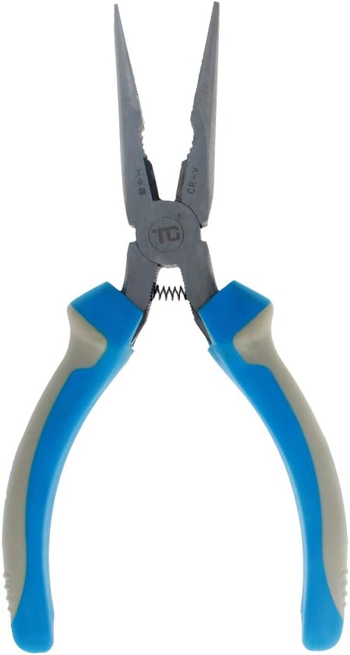 Utoolmart Needle Nose Pliers 6 Inch Long Reach Long Nose Pliers Comfort Grips 1Pcs