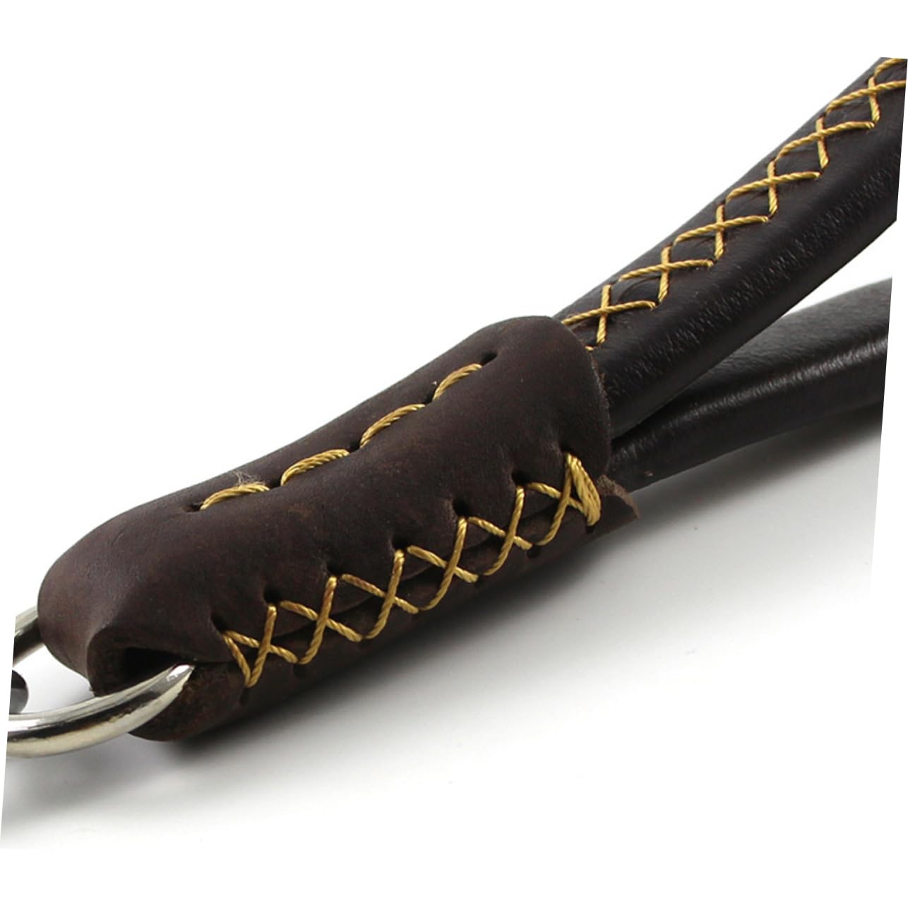 BESPORTBLE 25cm Pet Traction Rope Dog Cat Pulling Leash Pu for Long-Lasting Use Fashion Statement