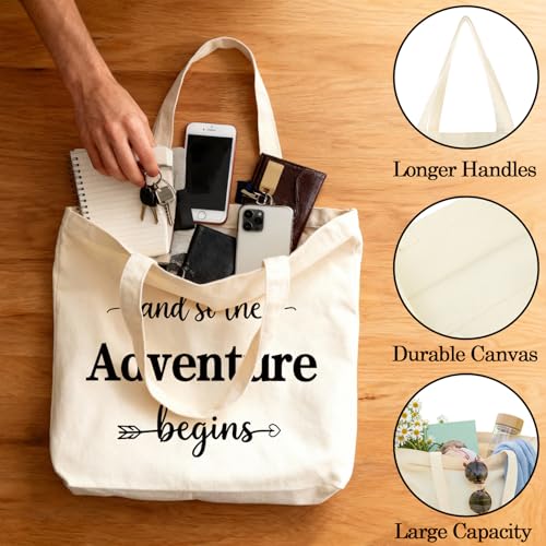 Bolsa Tote de Lona para Graduación miniatura 5