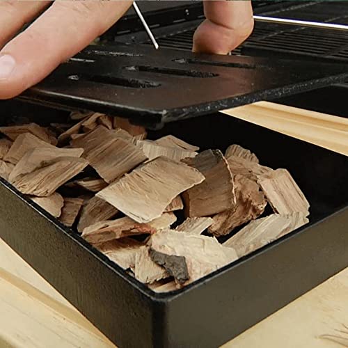 Char-Broil 140 551 - Smoker Box, Cast Iron. #TOP4