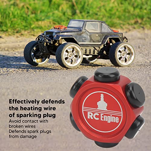 Ignition Plug Collector, Exquisite Appearance Lightweight Sparking Plug Collector For Accessory Replacement(Red) #TOP2