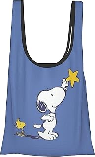 エコバッグ スヌーピー アニメ 折りたたみ式 ショッピングバッグ かわいい トートバッグ 大容量 軽量 防水 買い物バッグ おしゃれ 人気 漫画