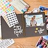 Joyberg Scrapbook 80 Pages, Scrapbooking Supplies 8 x 8 In, Scrapbook Album Suitable for Album Memory Book Wedding, Anniversary Family, DIY Craft Projects (Gray) #1