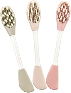 Dual-Ended Face Mask Brush Silicone Tips Perf...