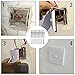 Rrina 10Pcs 86 Type Wall Box Repair Tool Electrical Light Switch Socket Junction Stash Bottom Boxes Repairer Cassette Embedded Installation Maintenance Support Rod