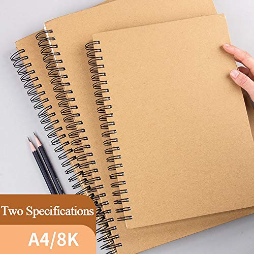 Cuaderno de dibujo A4 con papel espesado resistente al agua 5