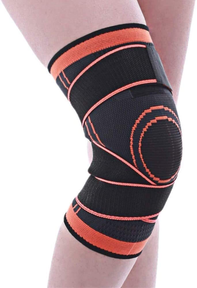 Miglior ginocchiera for Men & Women Protezioni traspirante antiscivolo ginocchio giardino Bicicletta Pads Sport anticollisione ginocchio for Pallacanestro Sci Equitazione Pattinaggio, 1 Pcs (Colore: A