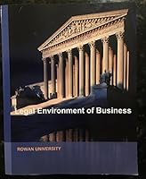 Legal Environment of Business 1308815689 Book Cover