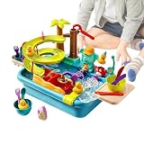 Bsbkoj Fregadero para Con Agua Corriente | Lavavajillas Eléctrico - Mesa De Juego De Agua Para Niño,Juego De Pesca Al Aire Libre Pesca Al Aire Libre Jardín Patio Playa Jardín Y Patio