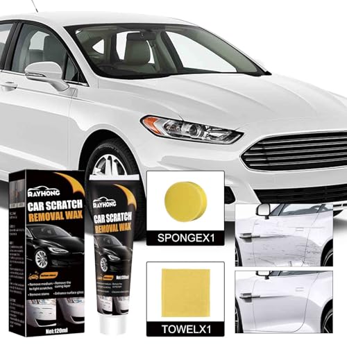 Cera para Reparar Rayones de Auto 120 ml Kit miniatura 3