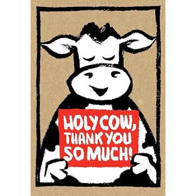 Holy Cow: Thank You So Much!