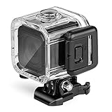 Nechkitter Waterproof Housing Case for GoPro Hero 5 4 Session, 147ft (45m) Dive Protective Underwater Housing Case for Hero Session Action Camera