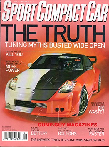 Sport Compact Car June 2006 Magazine THE TRUTH: TUNING MYTHS