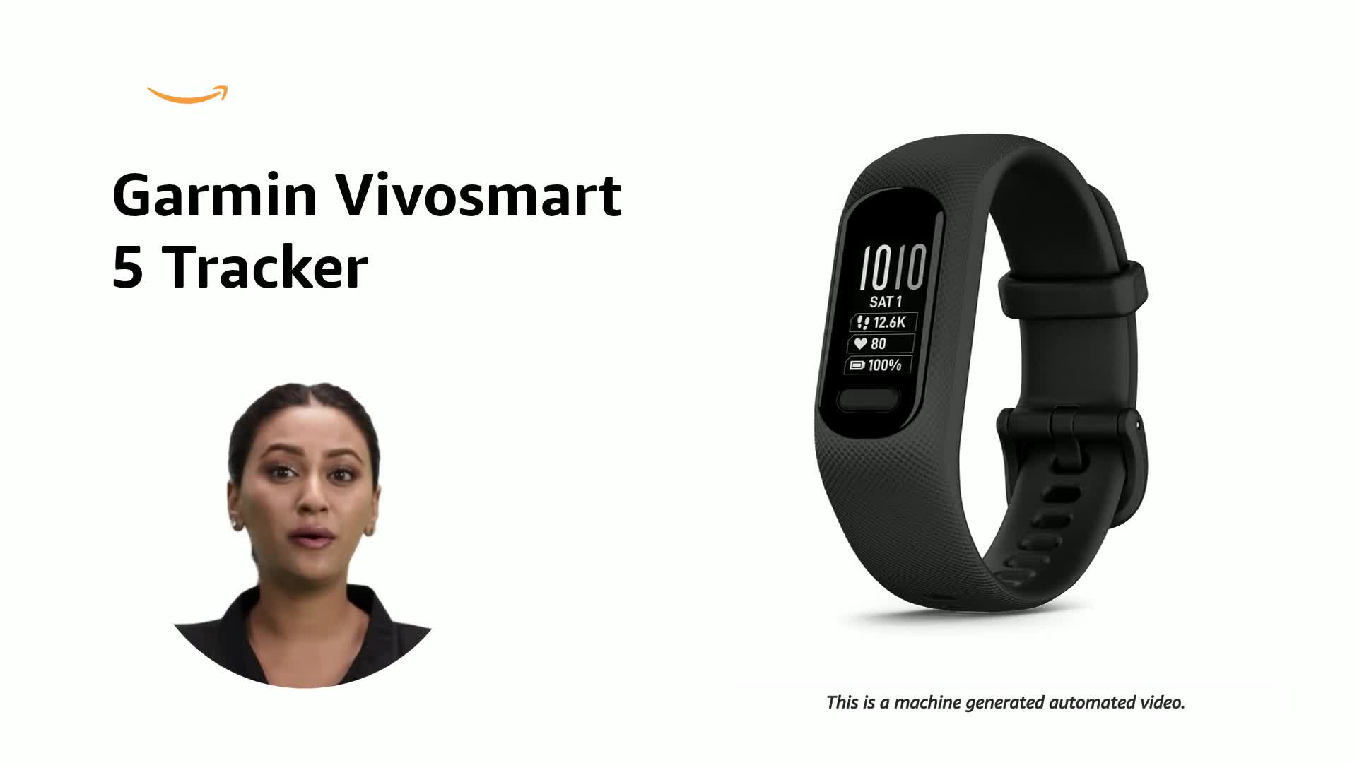 Garmin Vivosmart 5 with OLED Display, Health and Fitness Tracker